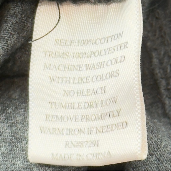 JW Los Angeles Joy Love Light Women’s Gray Floral Embroidered Dress Size L Boho - Picture 5 of 10